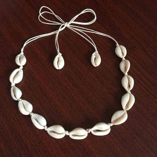 Boho Beach Bohemian Shell Choker Necklaces For Women
