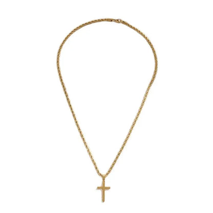 New Cross Pendant Necklace for Men & Women