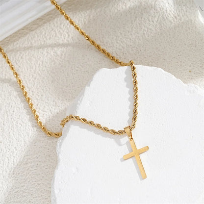 New Cross Pendant Necklace for Men & Women