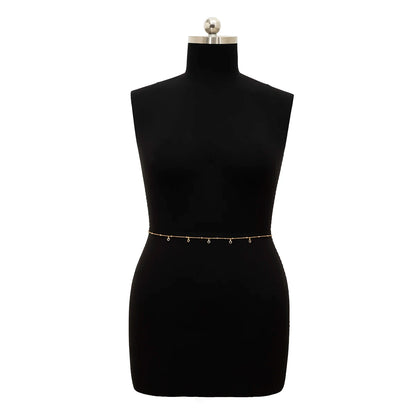 Sexy Crystal Glass Belly Belt Waist Chain Women Summer Beach Bikinis