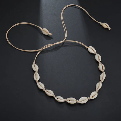 Boho Beach Bohemian Shell Choker Necklaces For Women