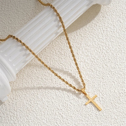 New Cross Pendant Necklace for Men & Women