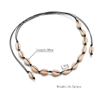 Boho Beach Bohemian Shell Choker Necklaces For Women