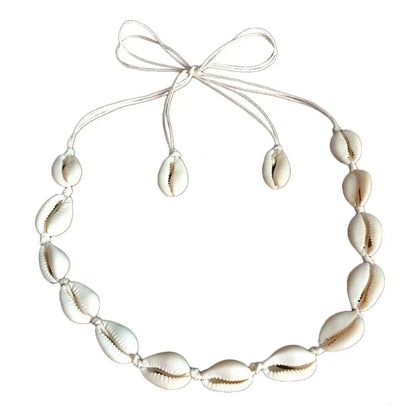 Boho Beach Bohemian Shell Choker Necklaces For Women
