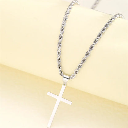 New Cross Pendant Necklace for Men & Women